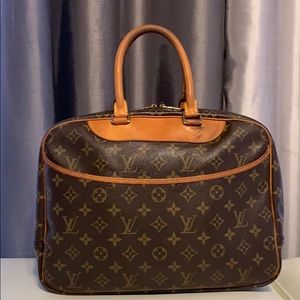 Louis Vuitton Deauville Brown Monogram.VI 0935.